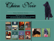 Tablet Screenshot of chien-noir.com